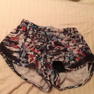 Lulu lemon hotty hot shorts